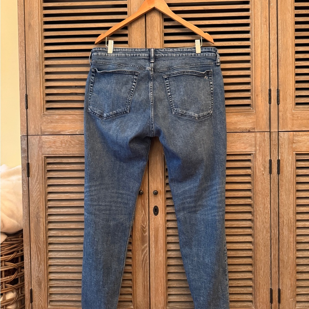 Rag & Bone Dre Low-Rise Slim Boyfriend Denim Jeans 32 - Picture 2 of 5